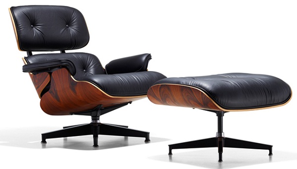 Eames lounge y ottoman